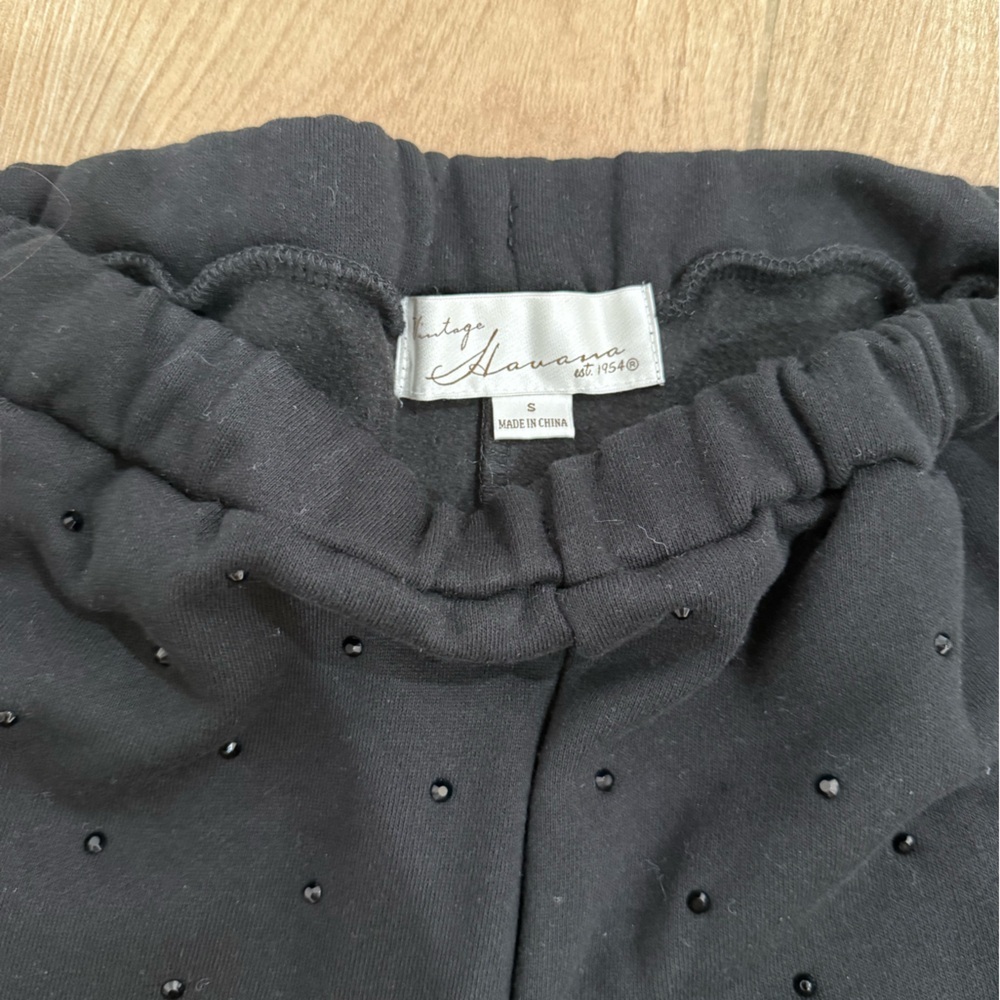 Vintage Havana Rhinestone Sweatpants Joggers - Picture 4 of 5